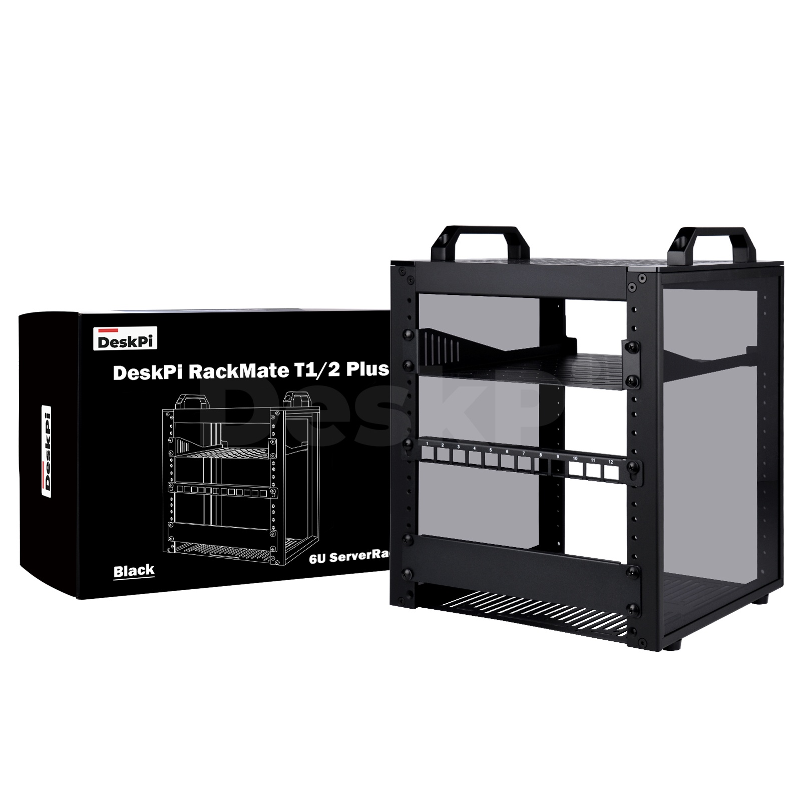 DeskPi RackMate T1/2 Plus Rack - Deskpi Super6C 评论和价格