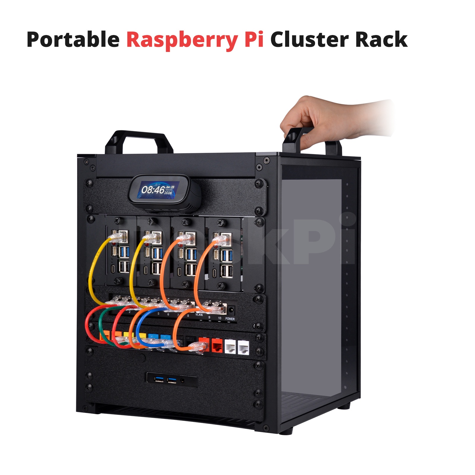 DeskPi RackMate T1/2 Plus Rack - Deskpi Super6C 评论和价格