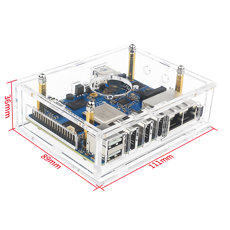 Orange Pi 5 Plus Acrylic Case  - Orange Pi 5 Plus 32Gb 评论和价格